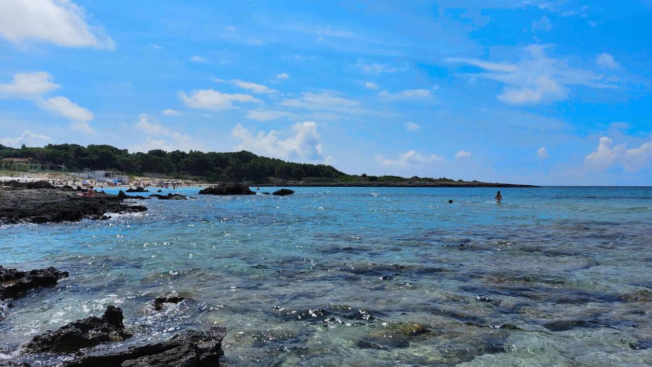 Jonia Appartamento Vacanze Vicino Al Mare Con Giardino プルサーノ エクステリア 写真