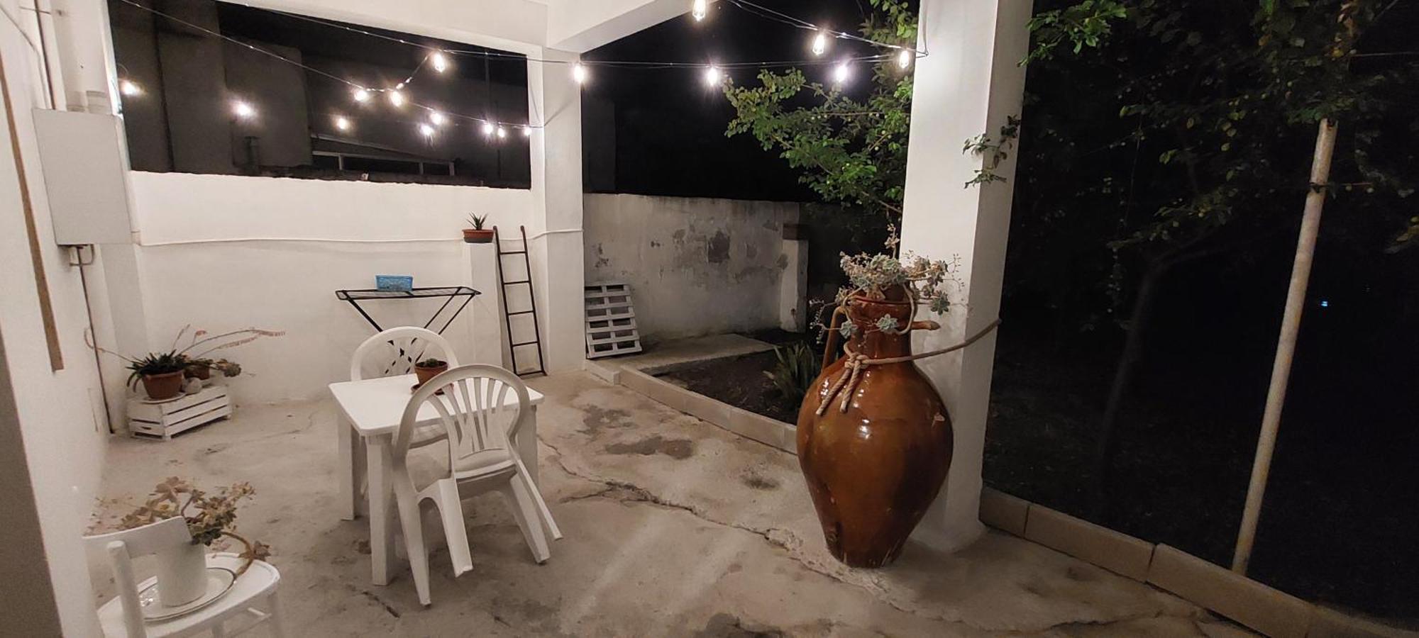 Jonia Appartamento Vacanze Vicino Al Mare Con Giardino プルサーノ エクステリア 写真
