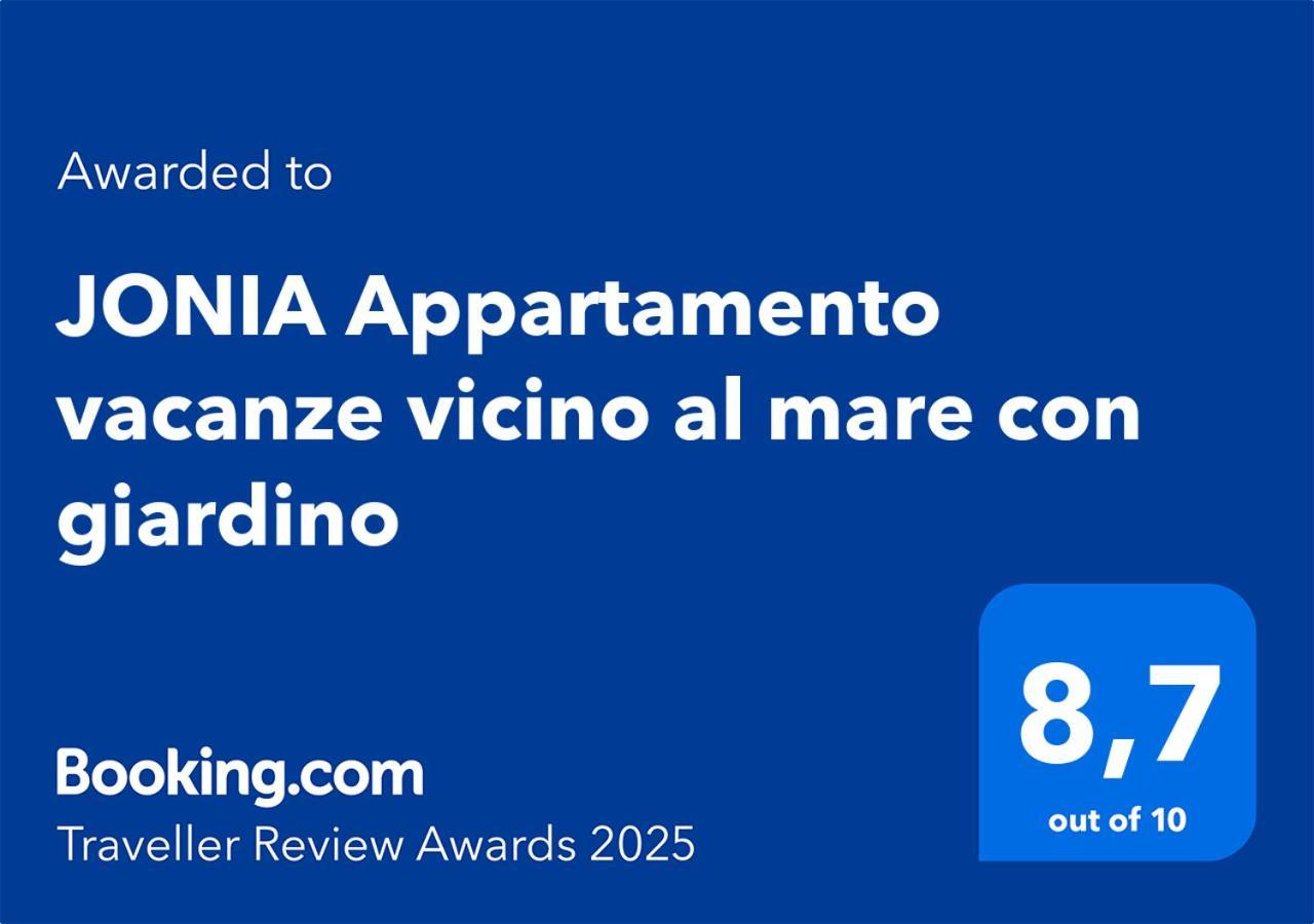 Jonia Appartamento Vacanze Vicino Al Mare Con Giardino プルサーノ エクステリア 写真